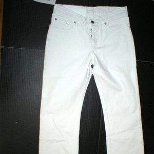women size 26 white boot cut jeans